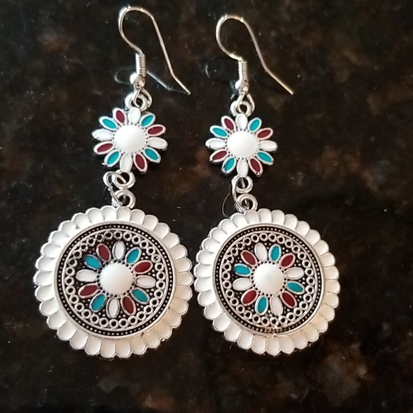 Jewelry - Beautiful Boho Chic Statement Earrings NWT